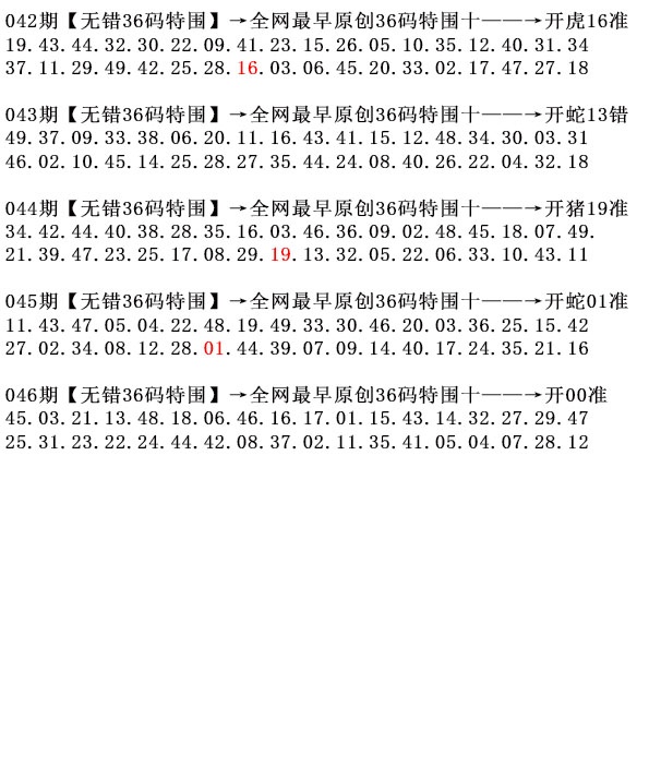 046期36码特围[图]