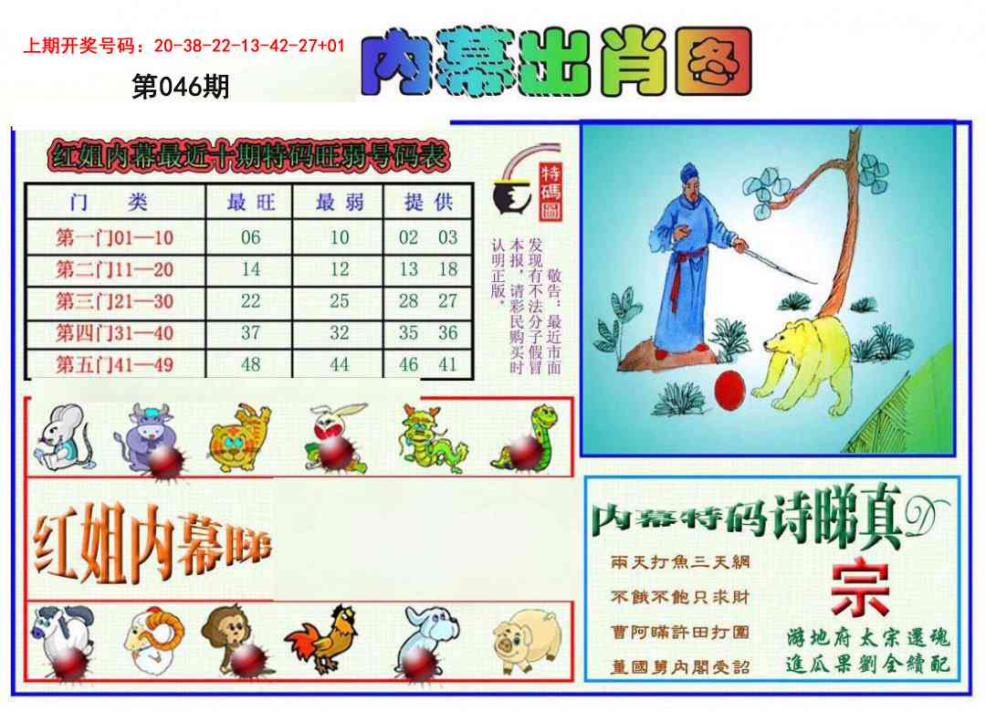 046期红姐内幕出肖[图]