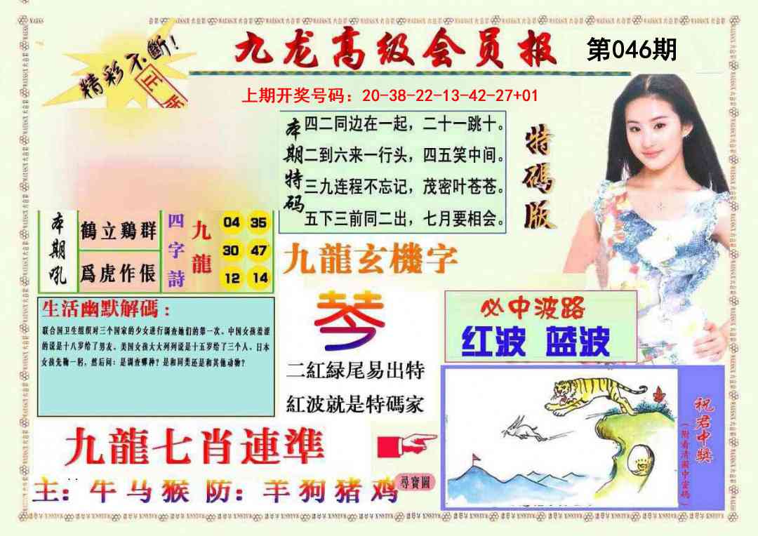 046期九龙高级会员报[图]
