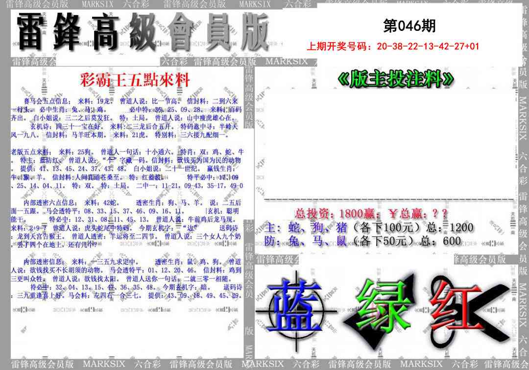 046期(假)雷锋高级会员版[图]