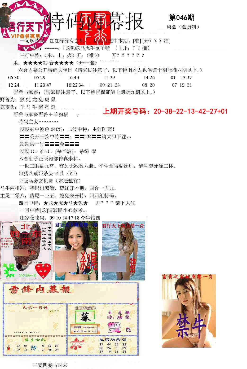 046期特码内幕报[图]
