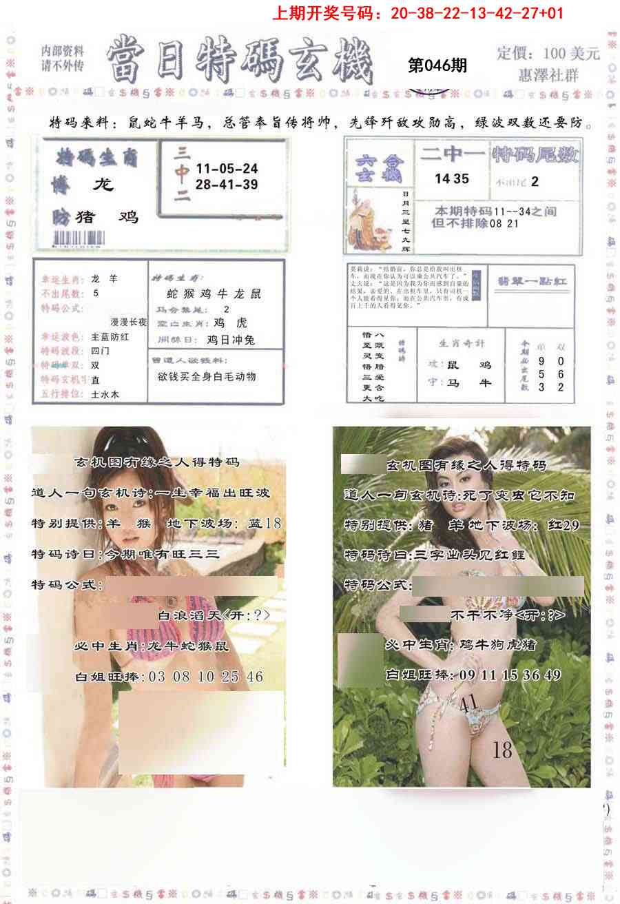 046期当日特码玄机-2[图]