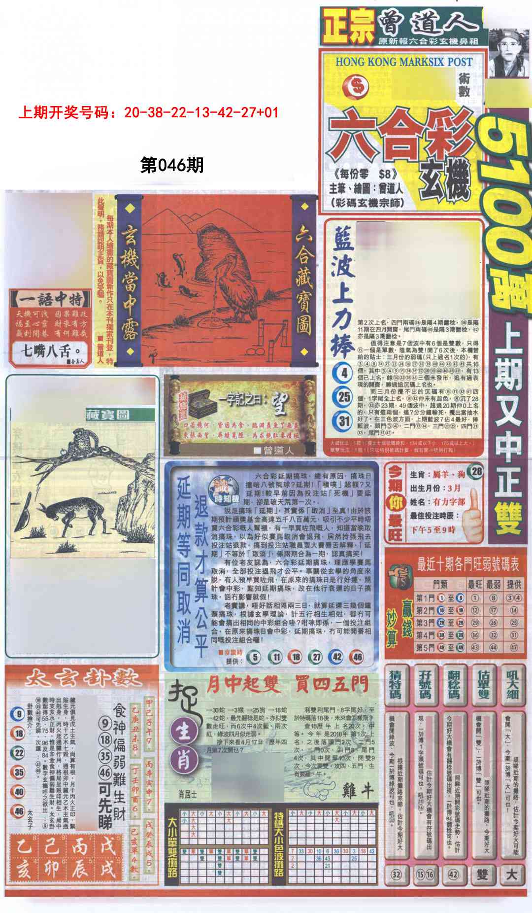 046期新报跑狗A[图]