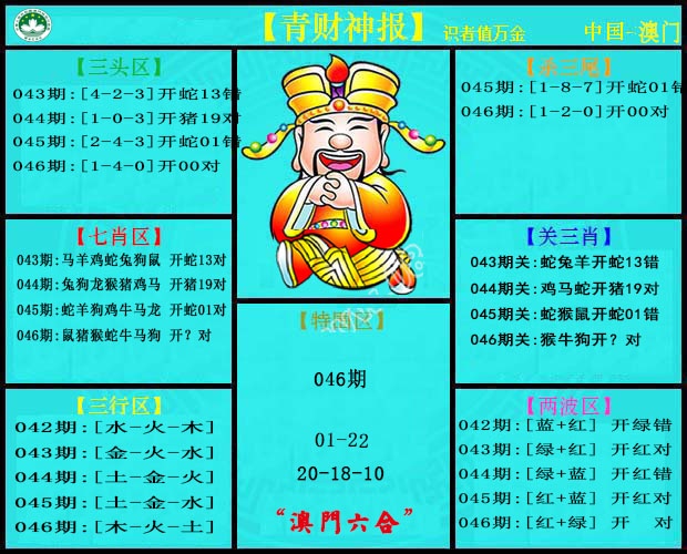 046期青财神[图]