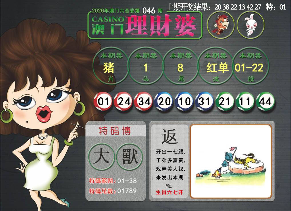 046期澳门理财婆[图]