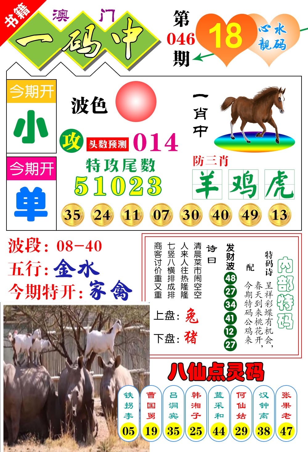 046期澳门发财波[图]