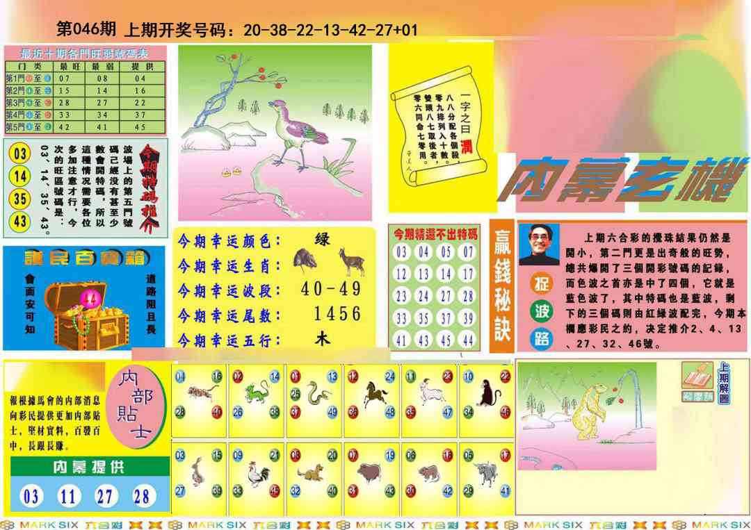 046期九龍内幕A(推荐)[图]