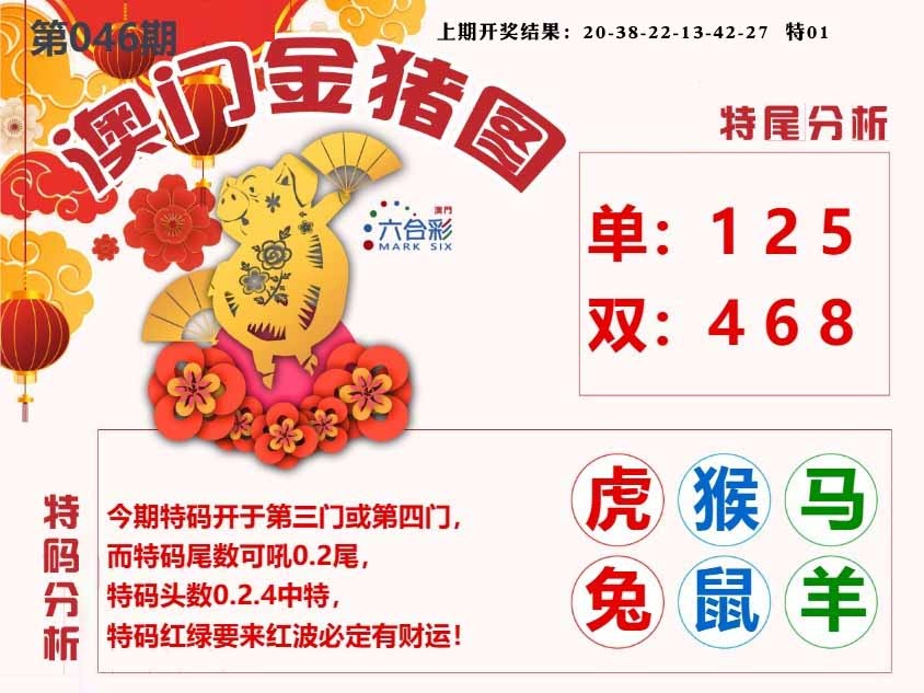 046期澳门金猪图[图]